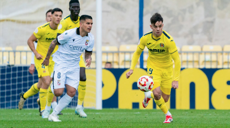 El Villarreal B cau amb honor davant el Ceuta després d’una rigorosa expulsió (0-1)