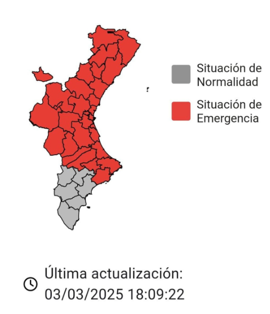Vila-real suspén les classes i activitats per alerta d’inundacions