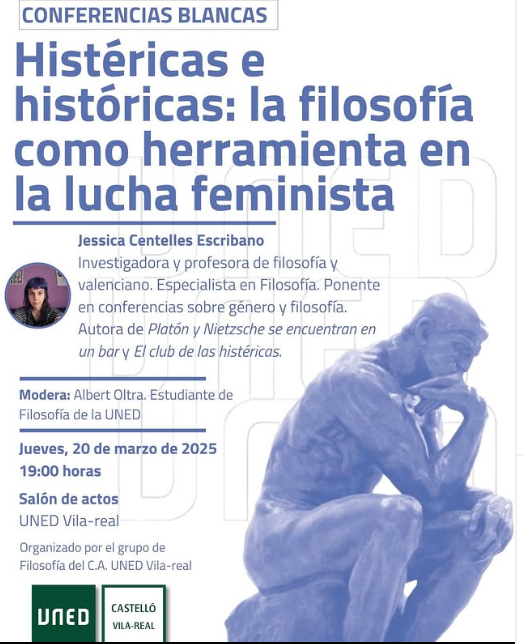 Quan la Filosofia alça la veu feminista: “Histèriques i històriques” arriba a la UNED