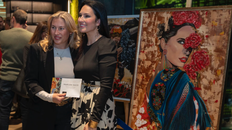 Marián Saco porta l’art abstracte i figuratiu al Club 1923 de l’Estadi de la Ceràmica