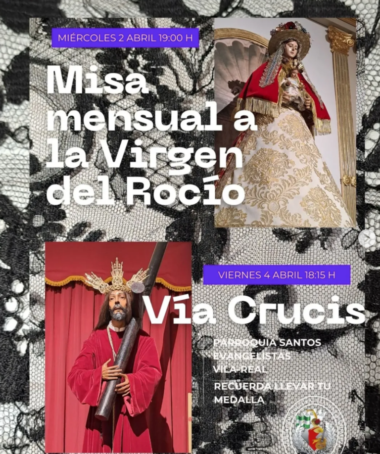 Actes religiosos a la Parròquia dels Sants Evangelistes