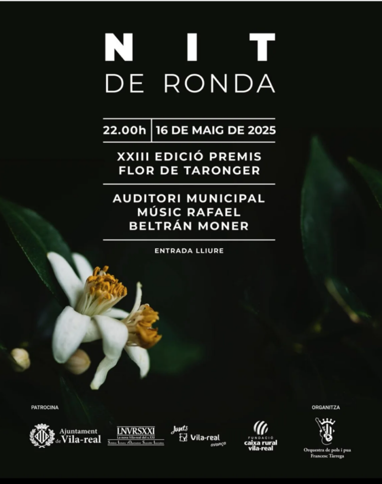 L'Orquestra de Pols i Pua Francesc Tàrrega presenta la XXIII edició de la Nit de Ronda