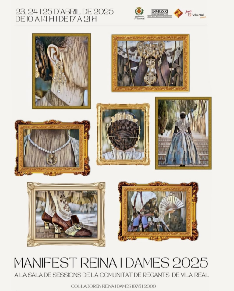 La cort d’honor presentarà la seua indumentària tradicional els dies 23, 24 i 25 d’abril