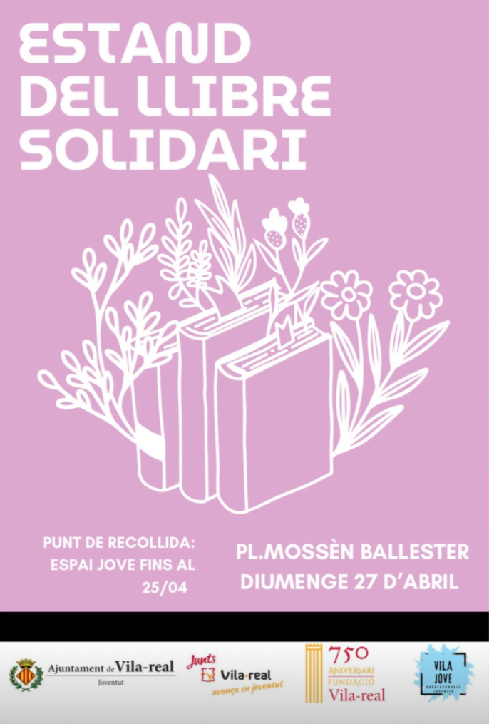 Vila-real celebra el Dia del Llibre amb el retorn de l'Estand del Llibre Solidari