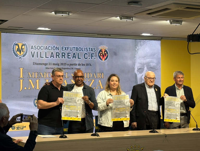 El Villarreal CF acollirà el I Memorial Solidari José Manuel Llaneza en benefici d’Aspanion