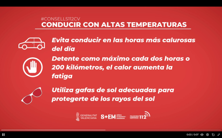 Alerta per onada de calor: AEMET preveu temperatures màximes inusualment altes