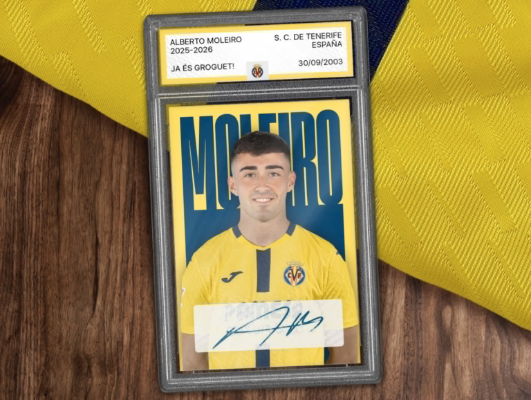 Alberto Moleiro reforça el Villarreal CF fins a 2030