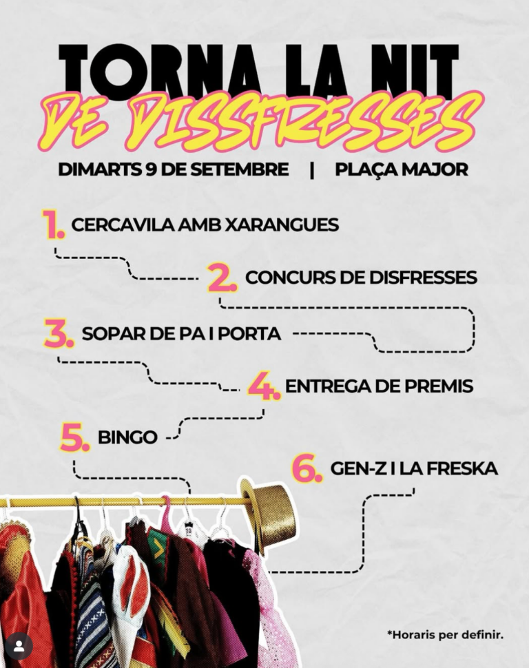 El concurs de disfresses torna a la Plaça Major per a fer vibrar