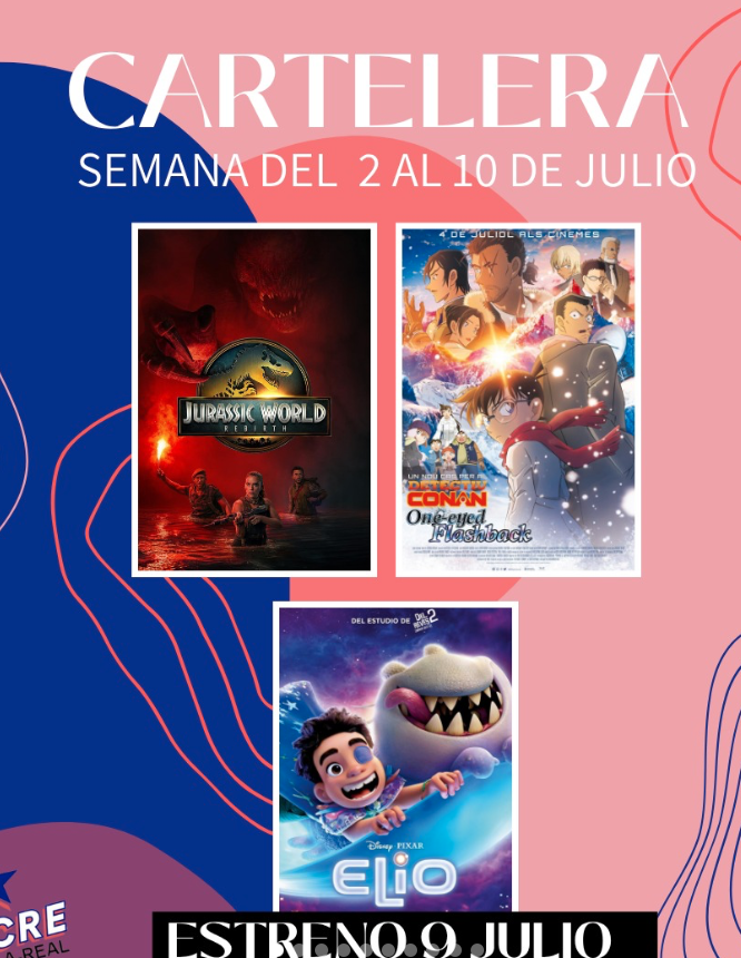 El Cine Sucre estrena una àmplia cartellera per a la setmana del 2 al 10 de juliol