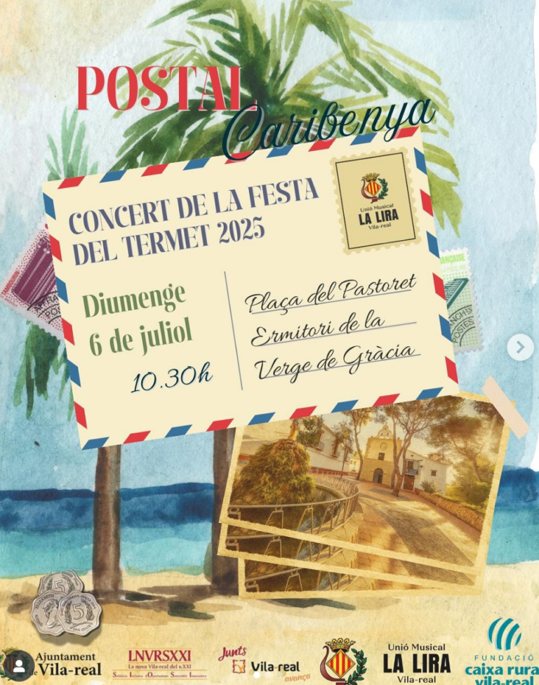 La Unió Musical La Lira porta ritmes caribenys i llatins al Termet amb el concert ‘Postal Caribenya’