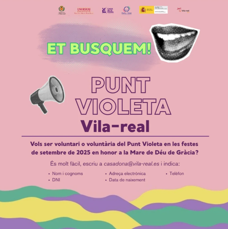 Punts Violeta per a les festes de la Mare de Déu de Gràcia