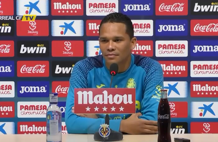 Bacca: “No sóc conformista i vull més gols per a ajudar a guanyar partits al Villarreal”