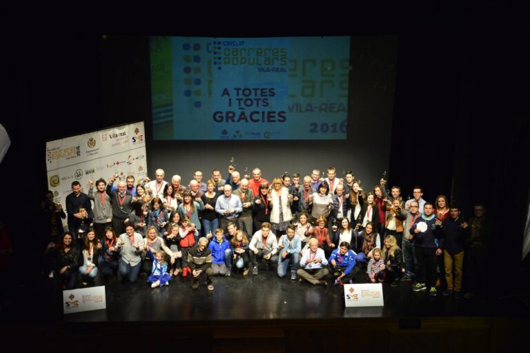 Premiats els guanyadors de les 10 proves que integren el Circuit de Carreres Populars