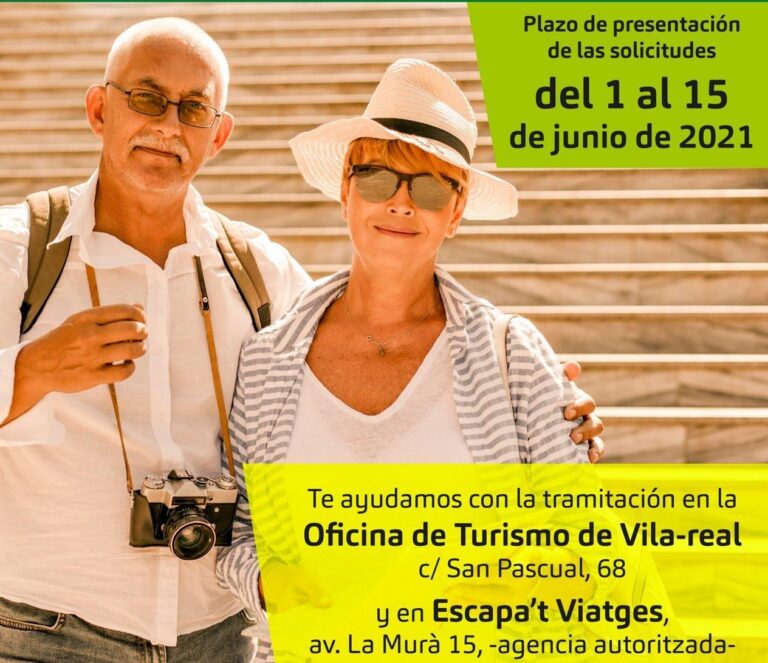 Els pensionistes de Vila-real tindran l’ajuda de l’oficina de Turisme per a tramitar les sol·licituds de Castelló Sènior 
