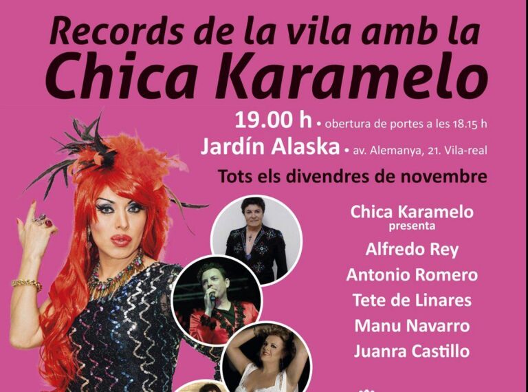 Segona entrega de ‘Records de la vila amb la Chica Karamelo’ demà a Jardín Alaska