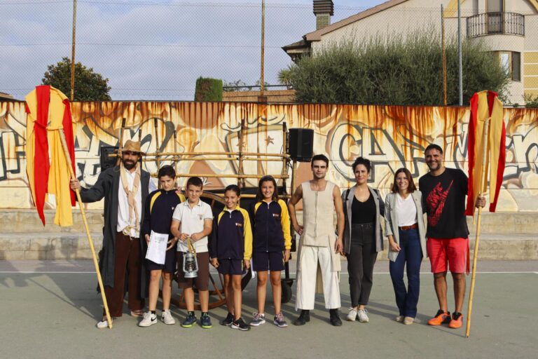 El Correllengua escolar arriba de la mà d’ACPV al col·legi Verge del Carme