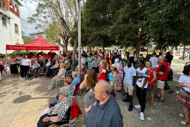 Creu Roja commemora el Dia de les persones refugiades per a visibilitzar el drama