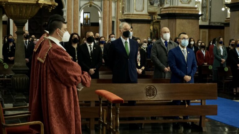 La Corporació Municipal de Vila-real celebra la missa de la Puríssima del Poble