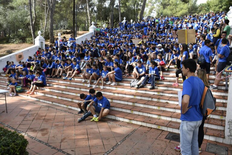 La  Jornada de convivencia lúdic-esportiva congrega a 670 alumnes de tots els centres escolars al Termet