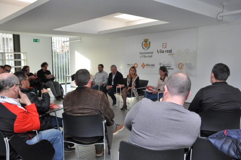 El PSPV reuneix els clubs i esportistes locals per a debatre les necessitats del sector de cara a Vila-real 2030