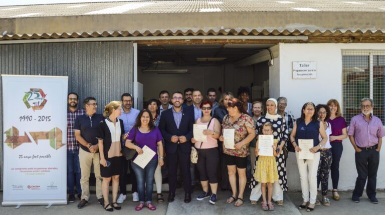 87 persones de Vila-real van trobar treball en 2018 de mà dels programes de suport i formació de Tots Units