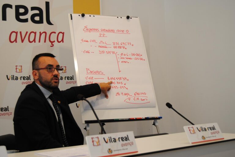 Vila-real es marca un mes i mig vista per a saldar tots els deutes amb els proveïdors del consistori