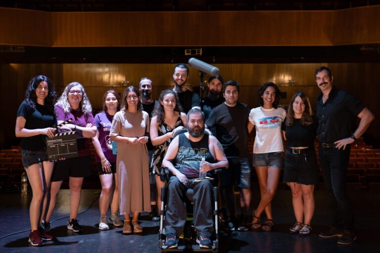 La sèrie ‘Abrahán con ene’ supera l’equador del rodatge amb el suport de l’Ajuntament