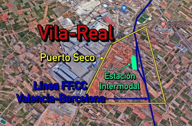 Vila-real tindrà una estació ferroviària de mercaderies per a la ceràmica de finançament privat