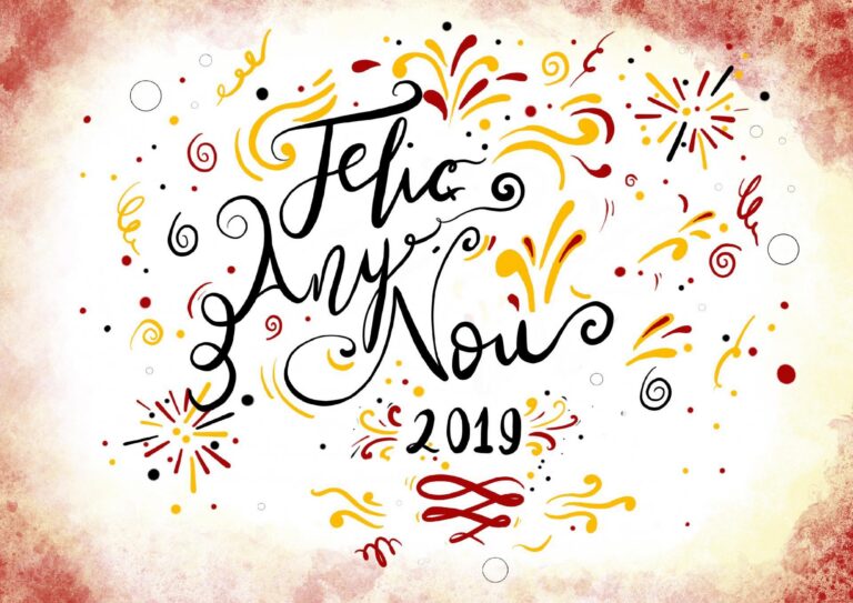 Per un 2019 carregat de bones notícies!