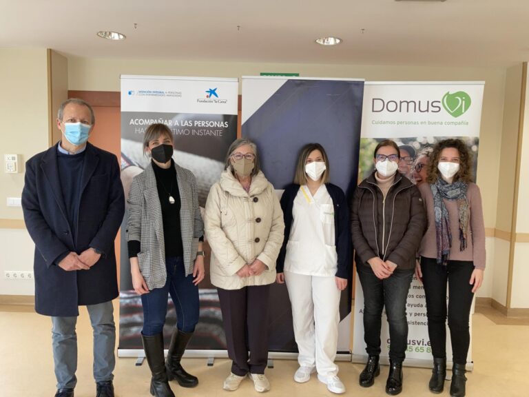 La Residencia DomusVi de Vila-real s’uneix al programa per a atenció integral per a malalties avançades