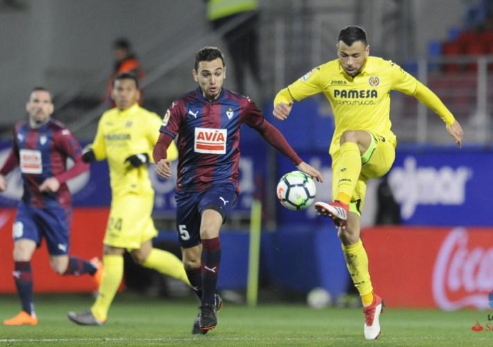 Un matiner gol de Kike García per a l'Eibar trenca la ratxa del Villarreal a Ipurúa (1-0)
