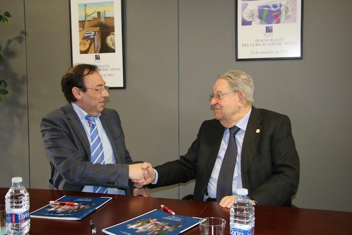 Globalis i la FUE de l'UJI estrenyen llaços amb un acord per a realitzar activitats de divulgació, formació i recerca