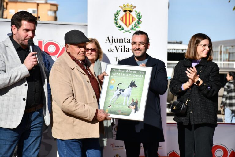 Vila-real celebra la internalització de la raça del Gos Rater Valencià