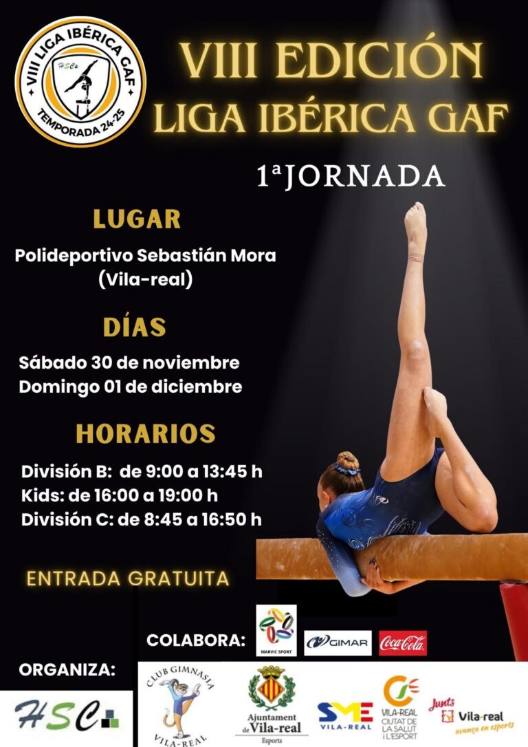 La Lliga Ibèrica de GAF torna a Vila-real per a una nova temporada