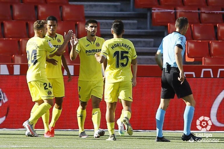 El Villarreal no enlluerna, però fa ple de victòries després d’assaltar Granada amb gol de Gerard (0-1)