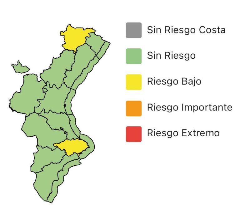 Les pluges poden aigualir les escapades de Pasqua a l’interior de Castelló