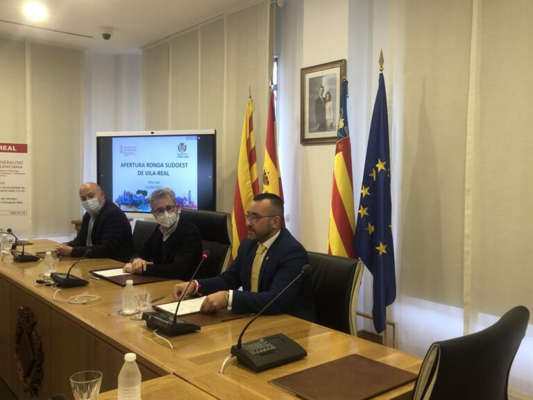 La ciutat de Vila-real rep l'acta de recepció de la ronda Sud-oest i l' obertura del vial