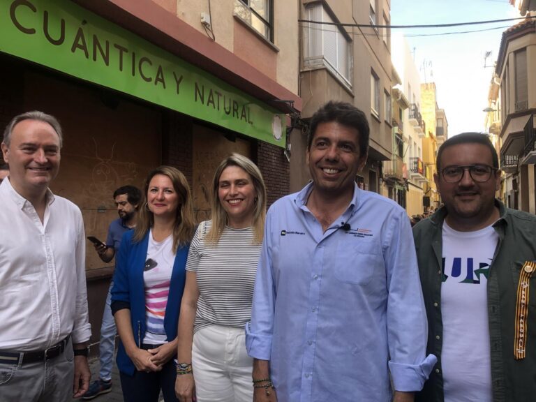 Mazón visita les festes de Vila-real i comenta 'l'abandó' de la Generalitat a la ciutat