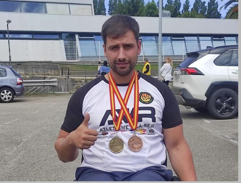 Igor Delgado Requesens es torna a proclamar campió nacional en llançament de pes