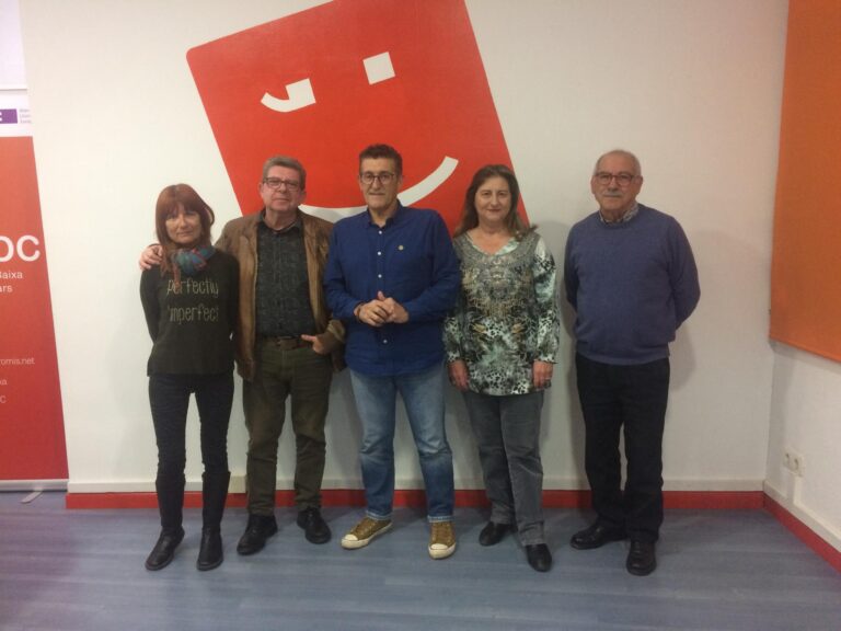 La llista de Compromís inclou a quatre històrics: Miquel Vilalta, Mireia Marqués, Toni Pitarch i Maribel Castillo