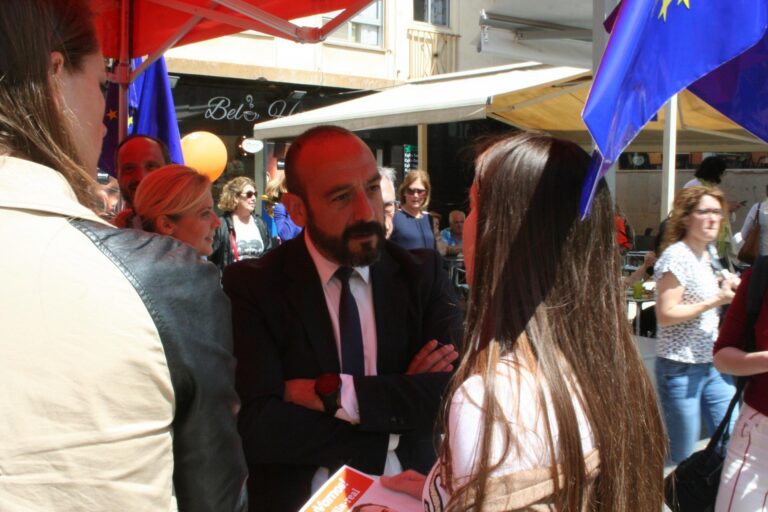 Cañas demana el vot a Cs per "evitar acords en Europa que perjudiquen a sectors competitius com la taronja, la tecnologia o la ceràmica"