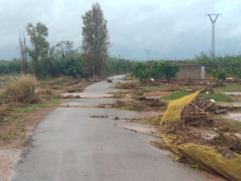 Serveis Públics demana a la Generalitat les ajudes per a reparar els camins rurals afectats per la gota freda