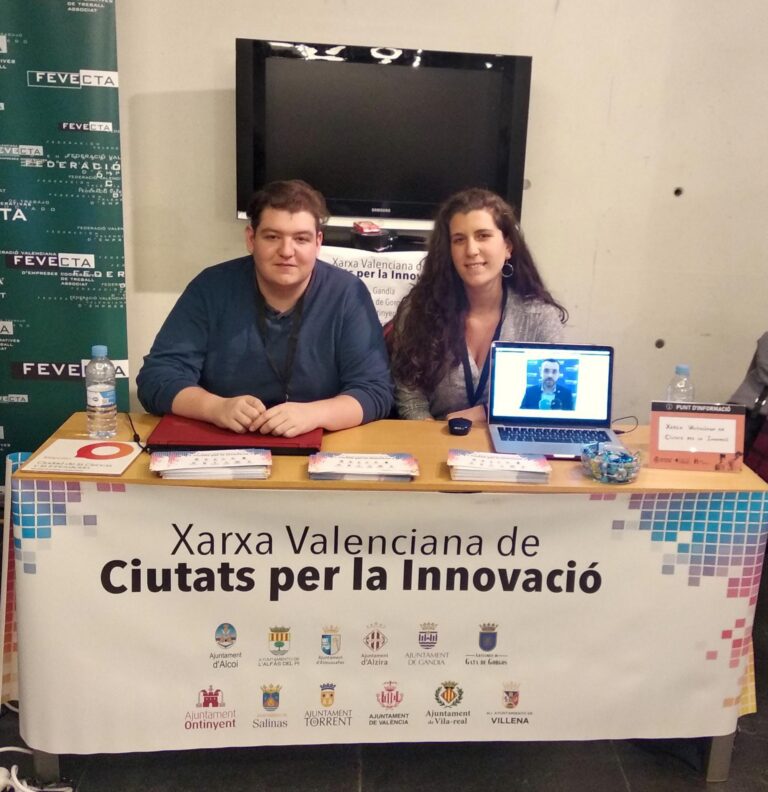 Beneficiaris d’Avalem Joves + difonen la Xarxa Valenciana de Ciutats per la Innovació a Castelló Crea