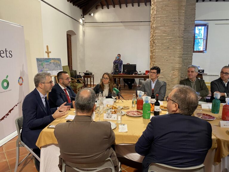 Benlloch participa en la reunió amb Arcadi España sobre els reptes i oportunitats dels pressupostos 2023