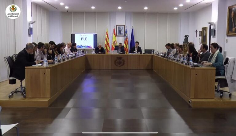 Vila-real aprova en Ple el pagament de 5.610 euros en despeses a proveïdors