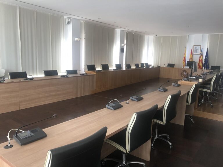 Tot a punt per a reprendre les sessions presencials al ple de Vila-real aquest dimarts 29 de juny