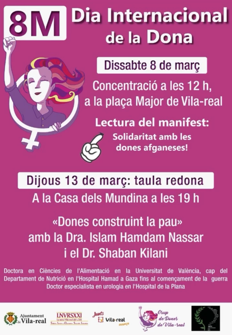 Vila-real commemora el 8M amb activitats en favor de la igualtat i la solidaritat