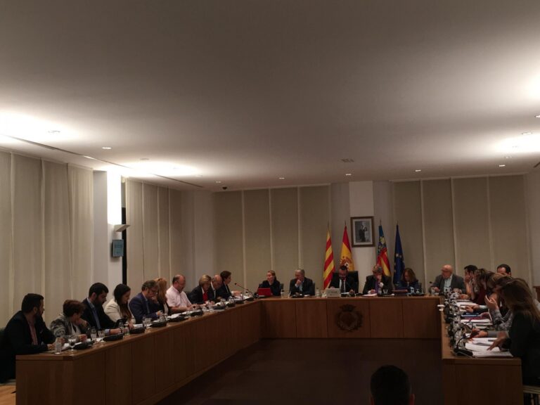 Els grups polítics s'uneixen per a demanar al Govern Central i Generalitat "les necessitats més urgents"