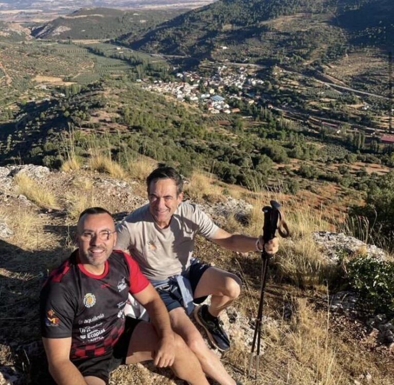 José Benlloch de vacacions amb José Bono a Albacete