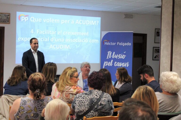 El PP idearà un pla per a facilitar la integració social i laboral dels veïns amb capacitats diferents